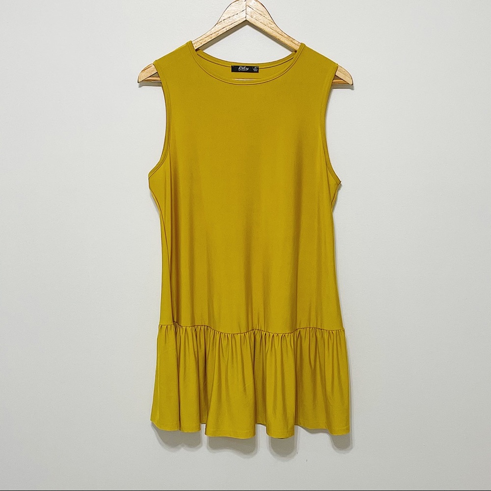 Lily by Firmania Tank Dress - Medium Yellow